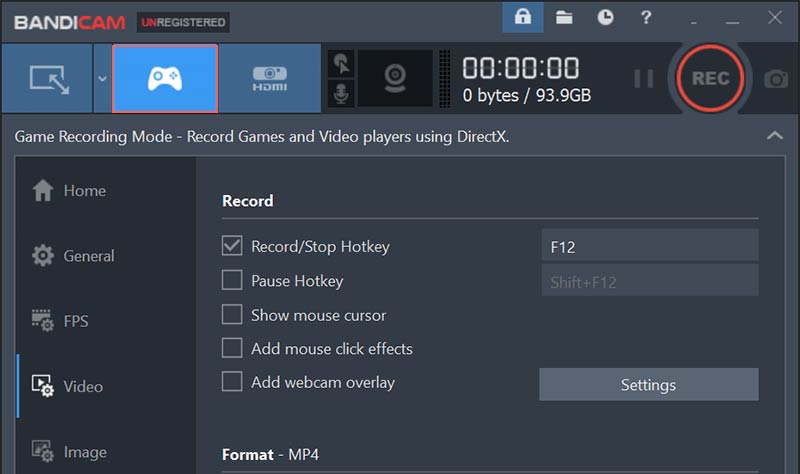 2020 Best Screen Recorder for Windows - Bandicam