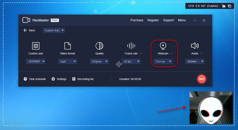 best facecam audio and screen recorder free