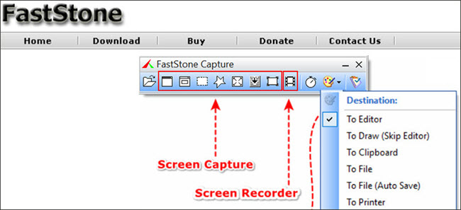 fast capture screen capture software free download