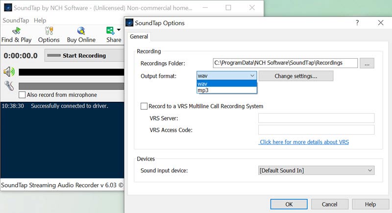 soundtap streaming audio recorder serial number