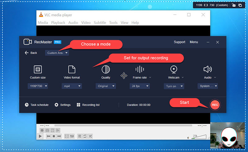 How to Use RecMaster to Screen Record on Windows 7