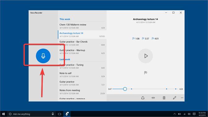 voice recorder app windows 7