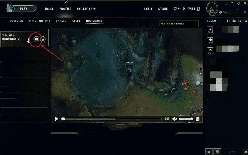 vlc media player league of legends replay