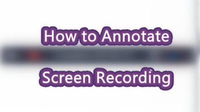 How to Annotate Screen Recording of Presentation & Course?