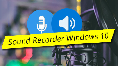 sound recorder windows 10