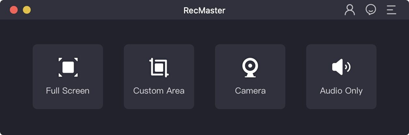 RecMaster’s Mac Recording Modes