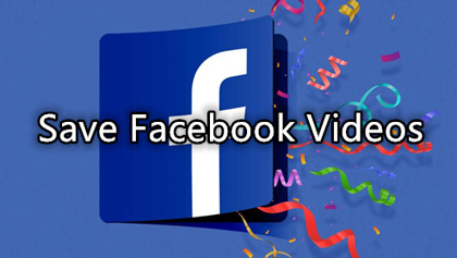 save video from facebook to iphone