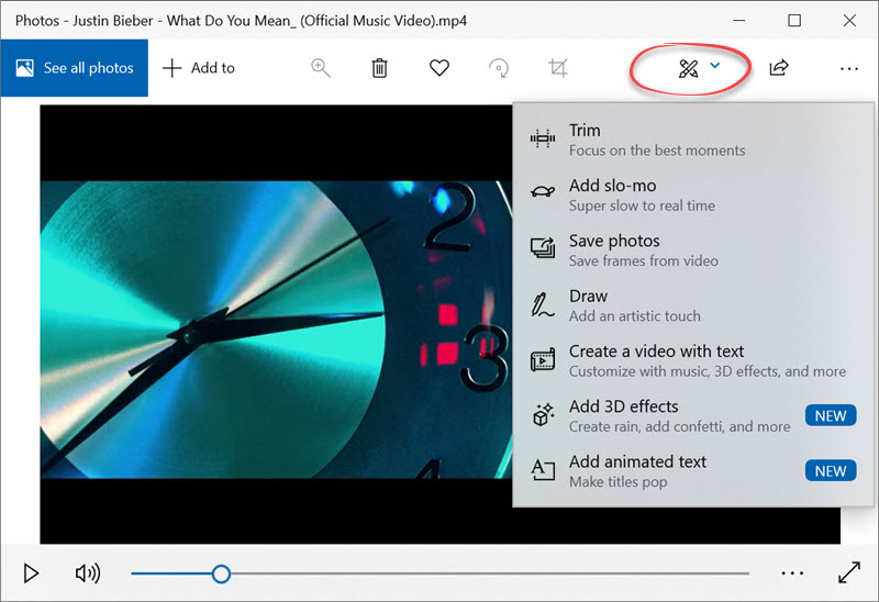 easy video editor windows 10