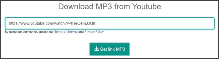 url into mp3