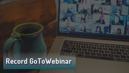 How to Record GoToWebinar (Live) Webinar, Even as an Attendee?