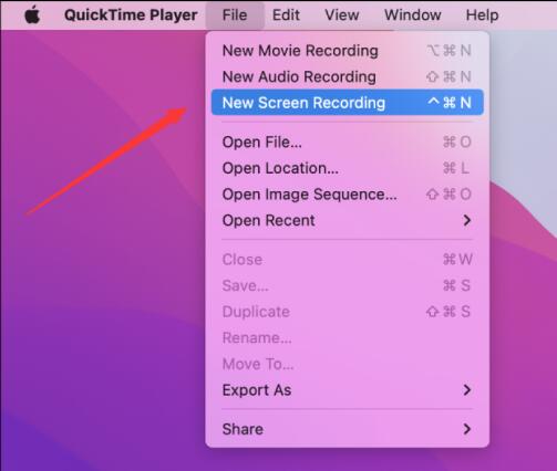 QuickTime Player free mac screen recorder