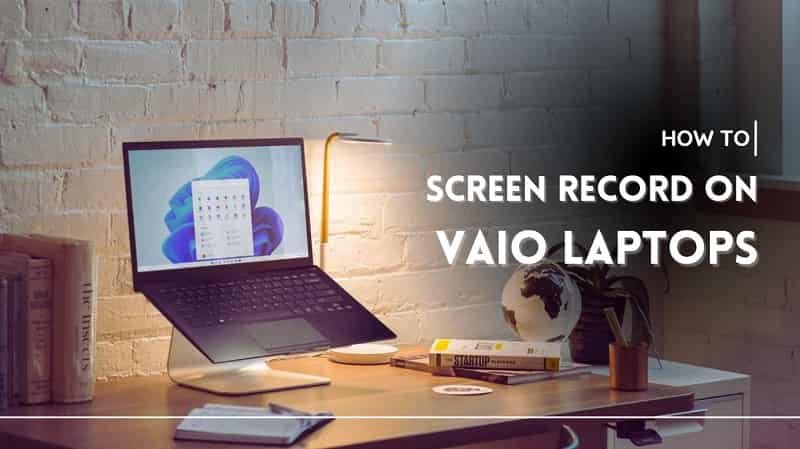 How to Screen Record on VAIO Laptops? [Windows Guide]